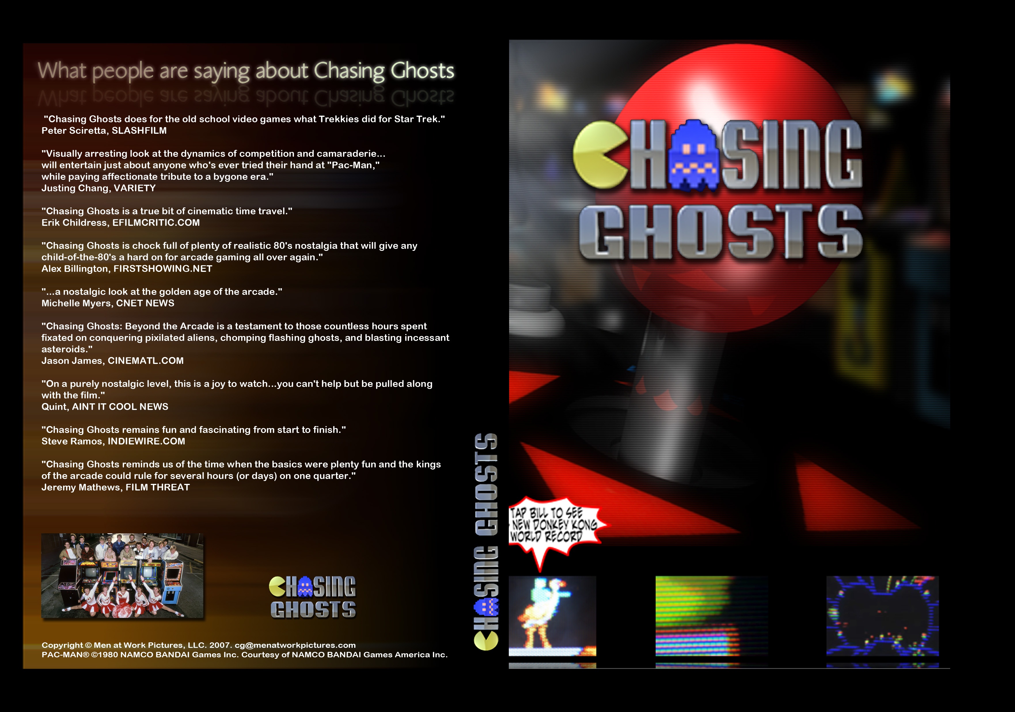 adherirse árabe niebla Chasing Ghosts Custom DVD Cover